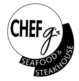 CHEF G'S SEAFOOD & STEAKHOUSE trademark