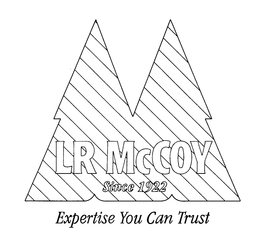 LR MCCOY SINCE 1922 EXPERTISE YOU CAN TRUST trademark