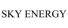 SKY ENERGY trademark