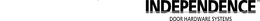 INDEPENDENCE DOOR HARDWARE SYSTEMS trademark
