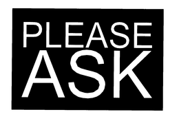 PLEASE ASK trademark