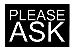 PLEASE ASK trademark