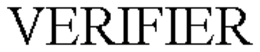VERIFIER trademark
