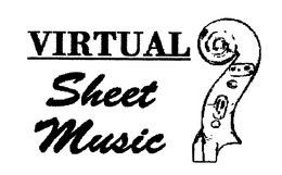 VIRTUAL SHEET MUSIC trademark