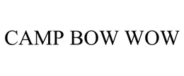 CAMP BOW WOW trademark