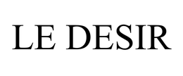 LE DESIR trademark