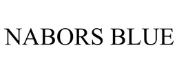 NABORS BLUE trademark