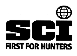 SCI FIRST FOR HUNTERS trademark