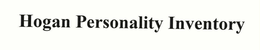 HOGAN PERSONALITY INVENTORY trademark