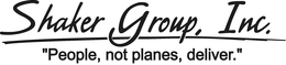 SHAKER GROUP, INC. "PEOPLE, NOT PLANES, DELIVER." trademark