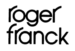 ROGER FRANCK trademark