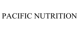 PACIFIC NUTRITION trademark