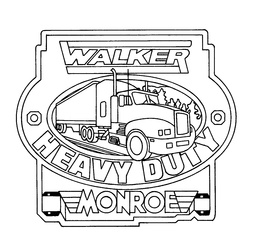 WALKER HEAVY DUTY MONROE trademark