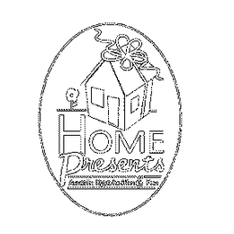 HOME PRESENTS ACCENTS, OPPORTUNITIES & FUN trademark
