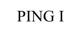 PING I trademark