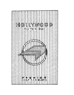 HOLLYWOOD FILTER BOX PREMIUM AMERICAN BLEND trademark