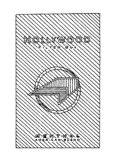 HOLLYWOOD FILTER BOX MENTHOL AMERICAN BLEND trademark