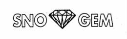 SNO GEM trademark