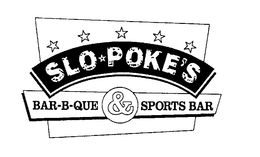 SLO POKE'S BAR-B-QUE & SPORTS BAR trademark