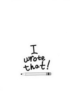 I WROTE THAT! trademark