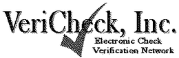 VERICHECK, INC. ELECTRONIC CHECK VERIFICATION NETWORK trademark