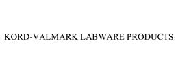 KORD-VALMARK LABWARE PRODUCTS trademark