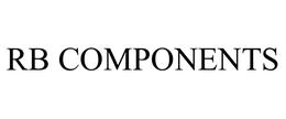 RB COMPONENTS trademark