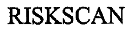 RISKSCAN trademark