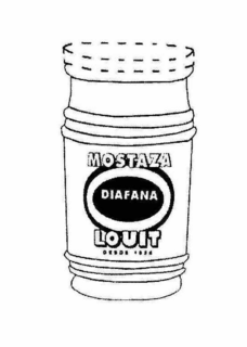 MOSTAZA DIAFANA LOUIT DESDE 1825 trademark