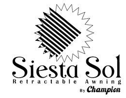 SIESTA SOL RETRACTABLE AWNING BY CHAMPION trademark