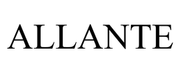 ALLANTE trademark