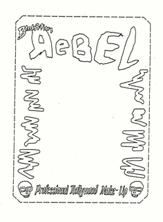 BLOODY MARY REBEL PROFESSIONAL HOLLYWOOD MAKE-UP trademark