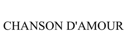 CHANSON D'AMOUR trademark
