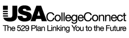 USA COLLEGECONNECT THE 529 PLAN LINKING YOU TO THE FUTURE trademark