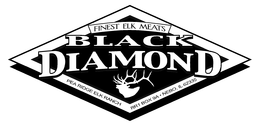 FINEST ELK MEATS BLACK DIAMOND PEA RIDGE ELK RANCH RR1 BOX 9A NEBO IL 62335 trademark