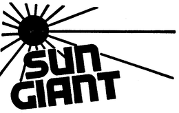SUN GIANT trademark