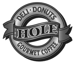 THE HOLE DELI DONUTS GOURMET COFFEE trademark