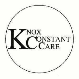 KCC KNOX CONSTANT CARE trademark