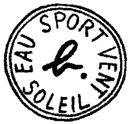 EAU SPORT VENT SOLEIL B trademark