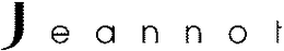 JEANNOT trademark