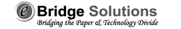 EBRIDGE SOLUTIONS BRIDGING THE PAPER & TECHNOLOGY DIVIDE trademark