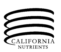 CALIFORNIA NUTRIENTS trademark