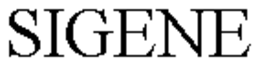 SIGENE trademark