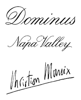 DOMINUS NAPA VALLEY CHRISTIAN MOUEIX trademark