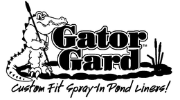 GATOR GARD CUSTOM FIT SPRAY-IN POND LINERS! trademark