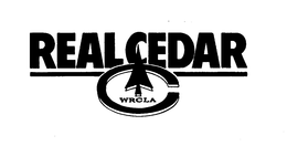 REAL CEDAR WRCLA trademark