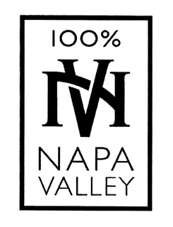 100% NV NAPA VALLEY trademark