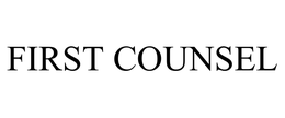 FIRST COUNSEL trademark