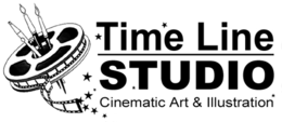 TIME LINE STUDIO CINEMATIC ART & ILLUSTRATION trademark