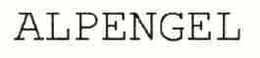 ALPENGEL trademark